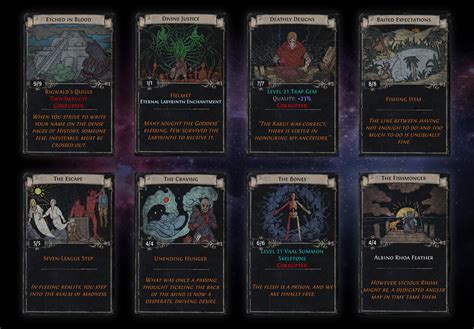 Target divination cards